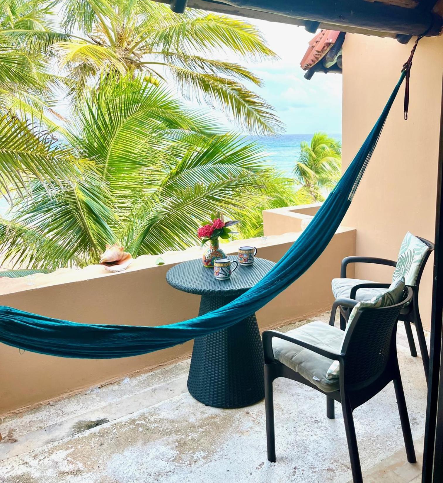 Beachfront Hammock Heaven Akumal Esterno foto