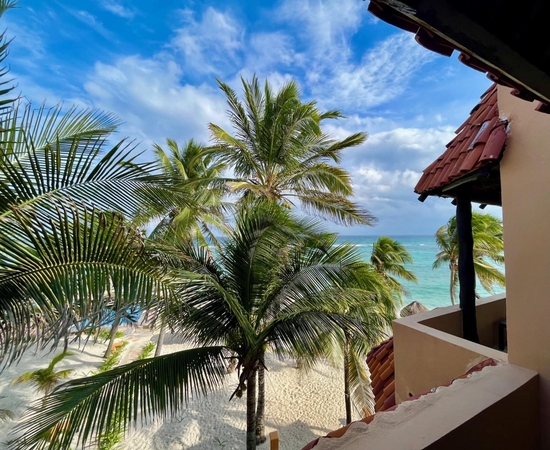 Beachfront Hammock Heaven Akumal Esterno foto