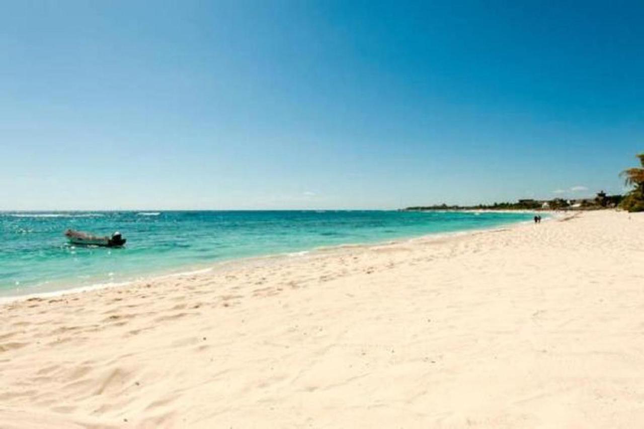 Beachfront Hammock Heaven Akumal Esterno foto